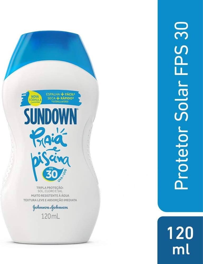 Sundown Protetor Solar FPS 30 Praia e Piscina 120ml